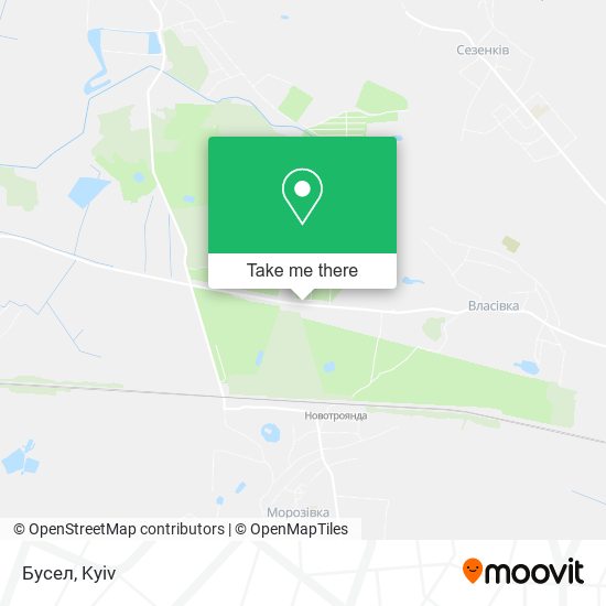 Карта Бусел