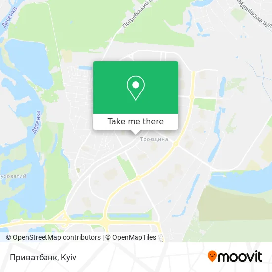 Карта Приватбанк