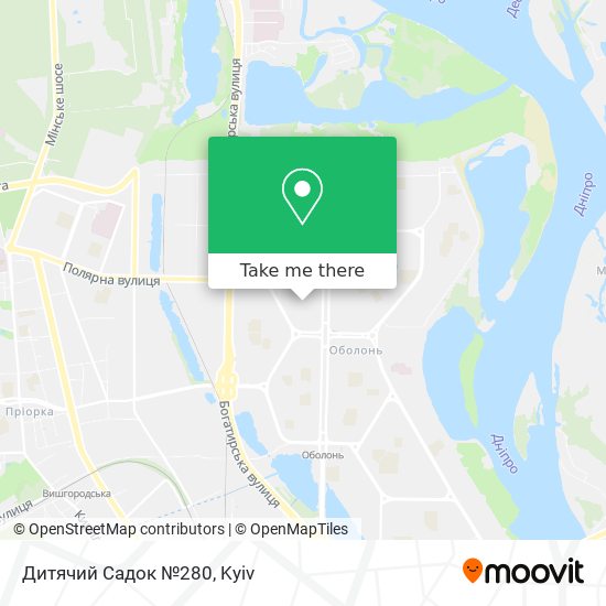 Дитячий Садок №280 map