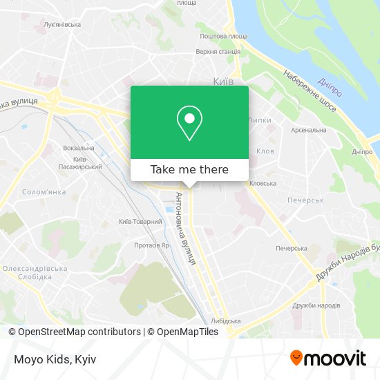 Moyo Kids map