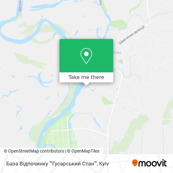 База Відпочинку ""Гусарський Стан"" map