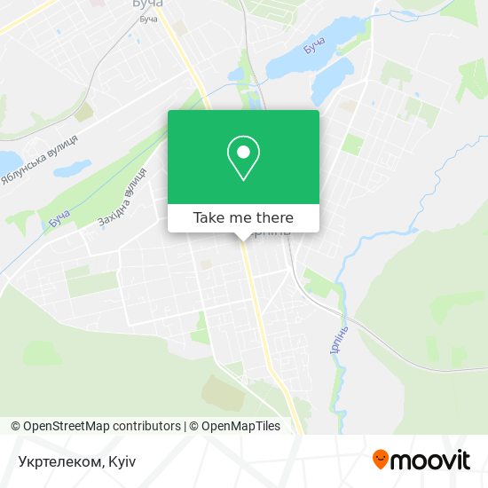 Укртелеком map