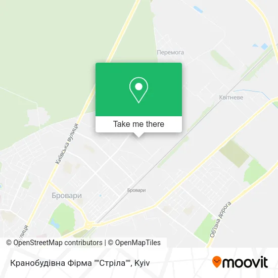 Карта Кранобудівна Фірма ""Стріла""