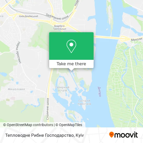 Тепловодне Рибне Господарство map