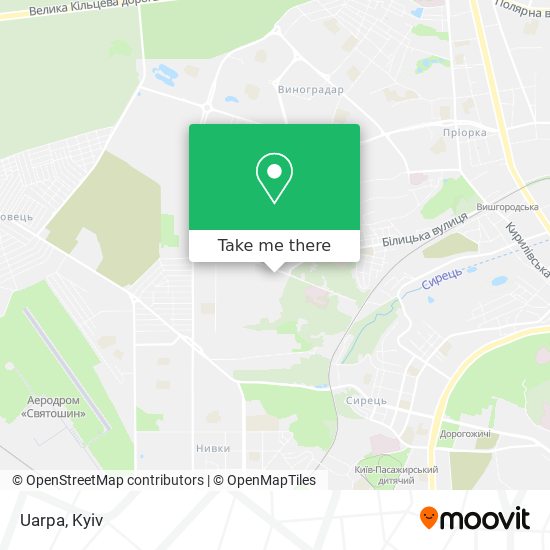 Карта Uarpa