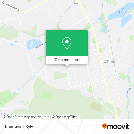 Криничка map