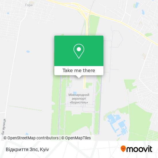 Відкриття Зпс map
