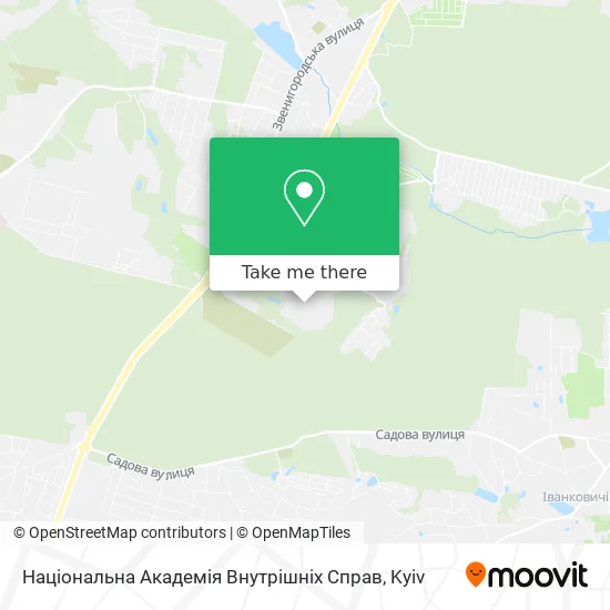 Національна Академія Внутрішніх Справ map