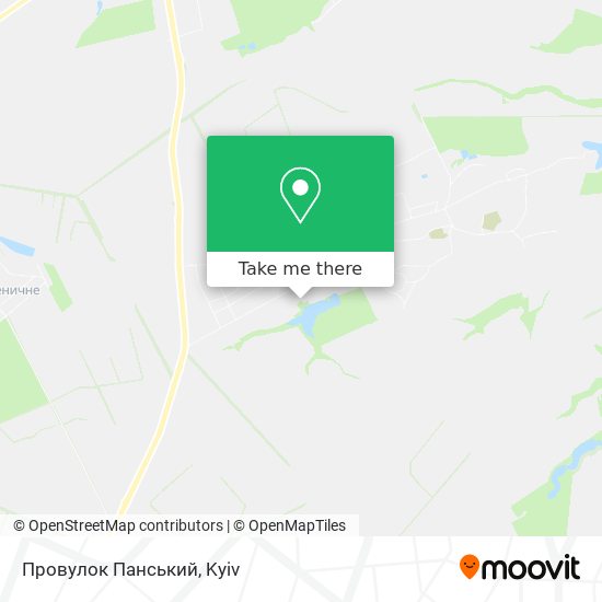 Провулок Панський map