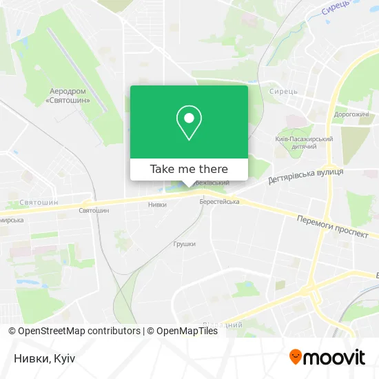 Карта Нивки