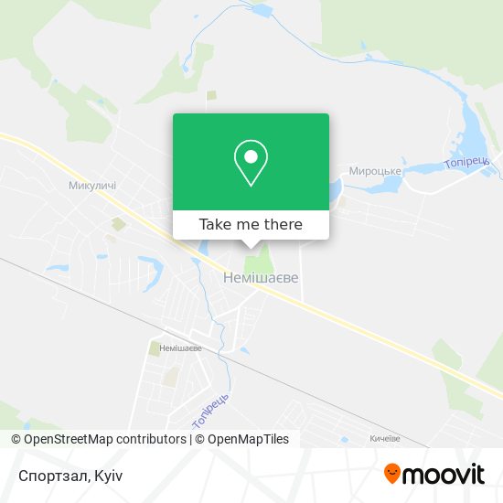Спортзал map