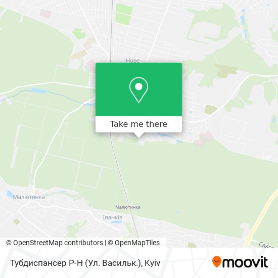 Тубдиспансер Р-Н (Ул. Васильк.) map