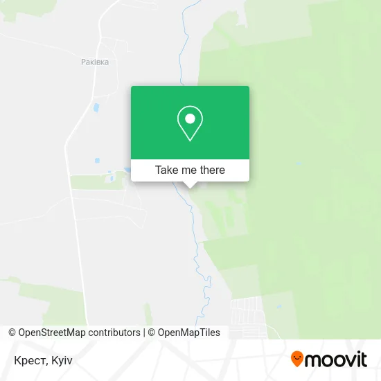 Крест map