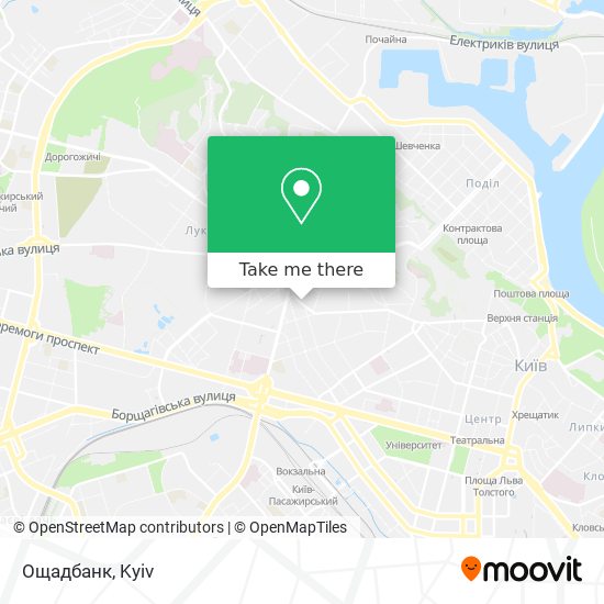 Ощадбанк map