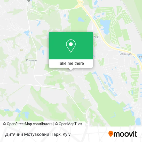Карта Дитячий Мотузковий Парк