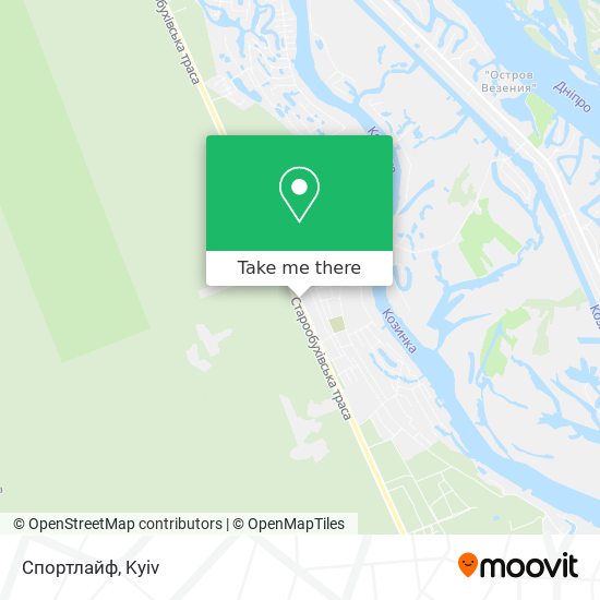 Спортлайф map