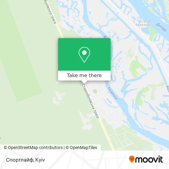 Спортлайф map