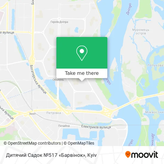 Дитячий Садок №517 «Барвінок» map