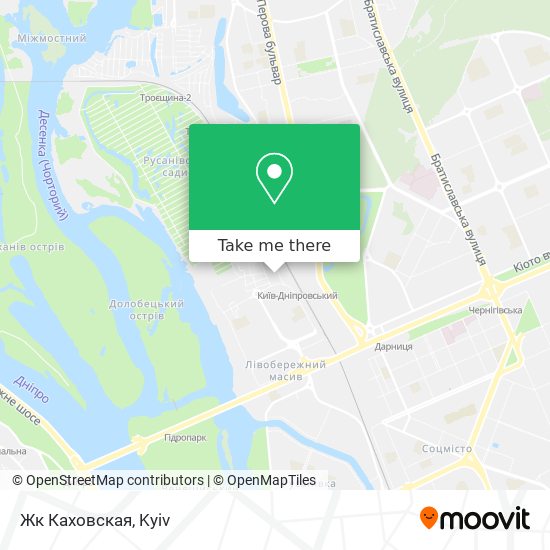 Жк Каховская map