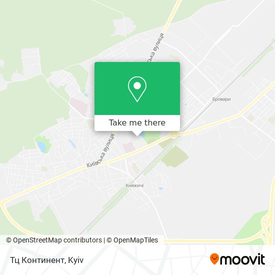 Тц Континент map