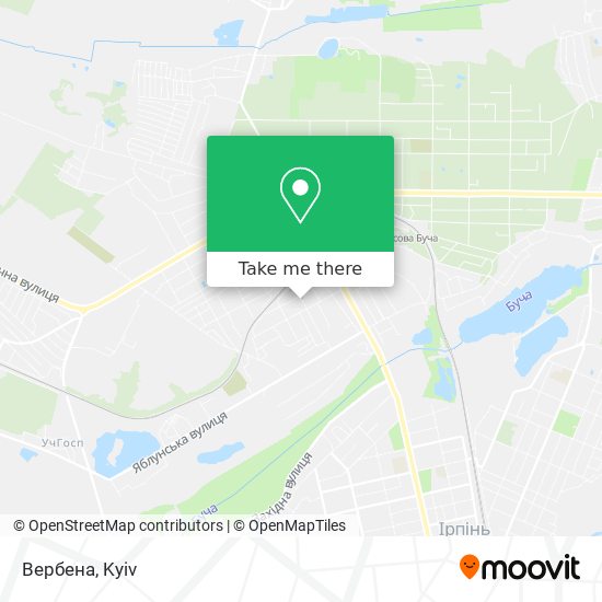 Вербена map