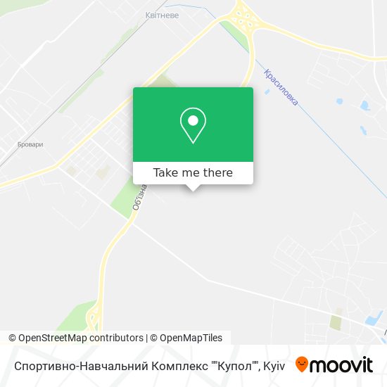 Спортивно-Навчальний Комплекс ""Купол"" map