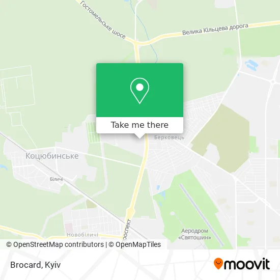 Карта Brocard