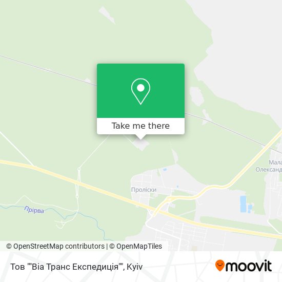 Тов ""Віа Транс Експедиція"" map