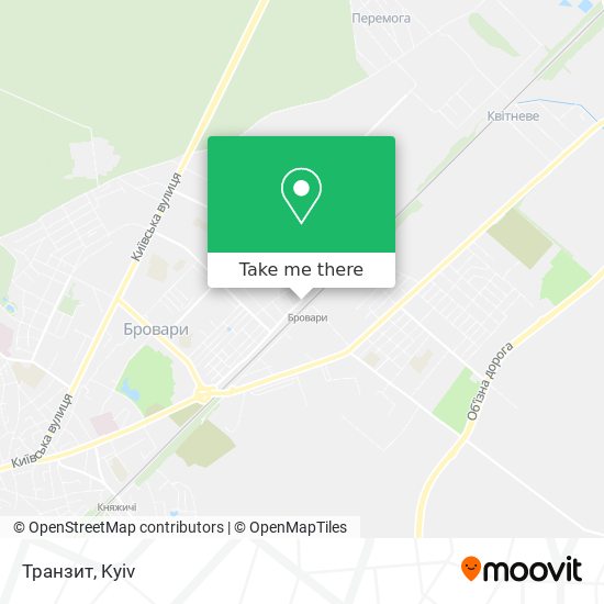 Карта Транзит