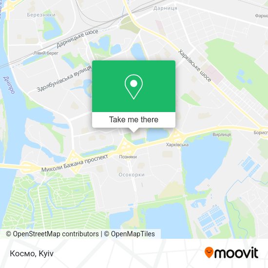 Карта Космо