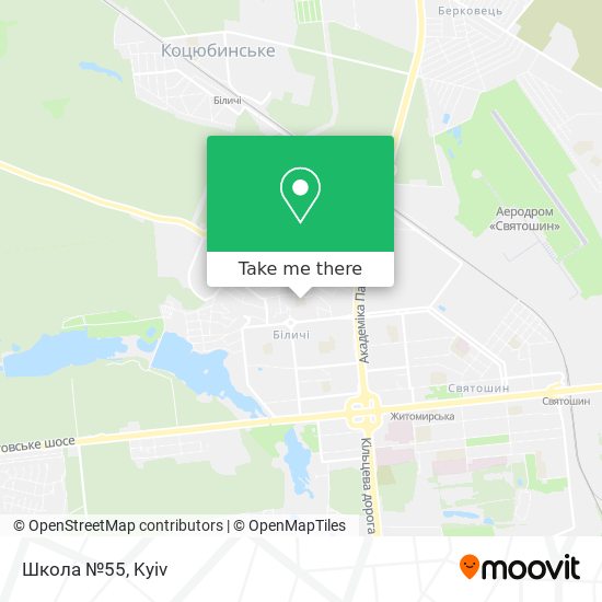 Школа №55 map
