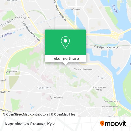 Кирилівська Стоянка map