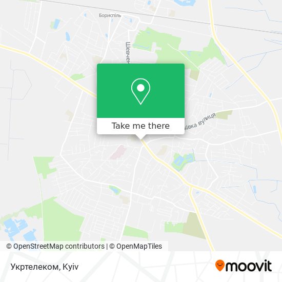 Укртелеком map