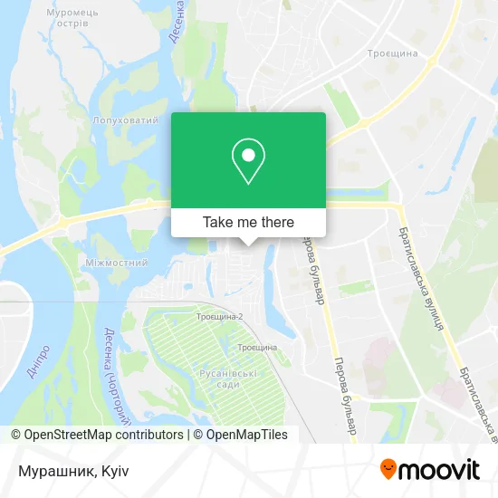 Мурашник map