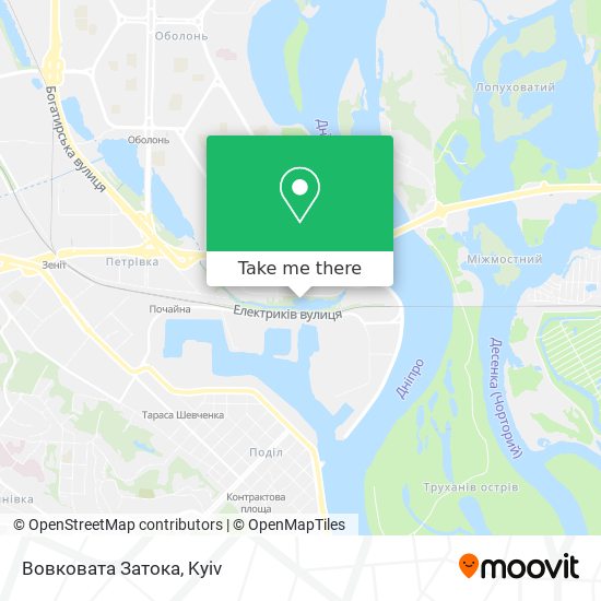 Вовковата Затока map