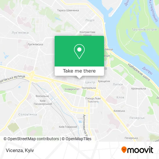 Карта Vicenza