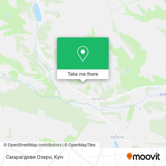 Смарагдове Озеро map