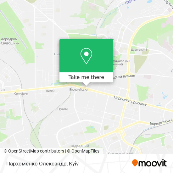 Карта Пархоменко Олександр