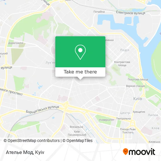 Карта Ателье Мод