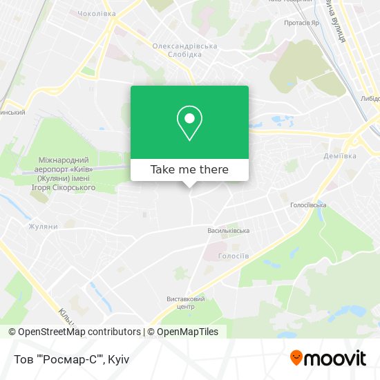 Тов ""Росмар-С"" map