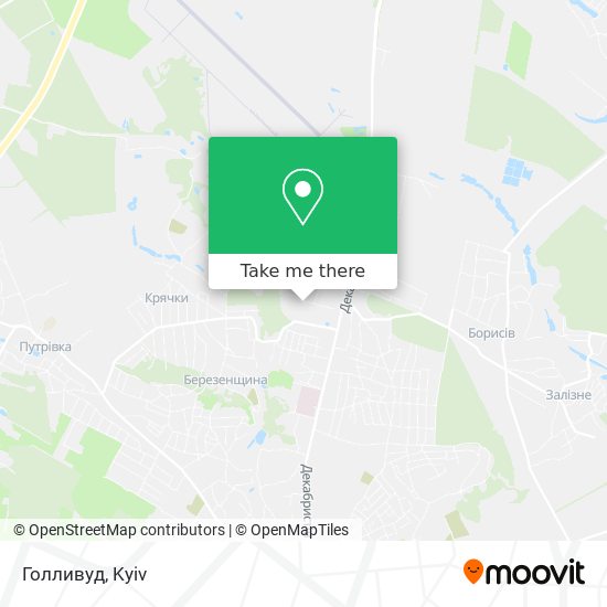 Карта Голливуд