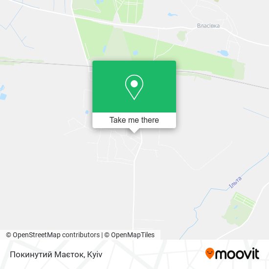 Покинутий Маєток map