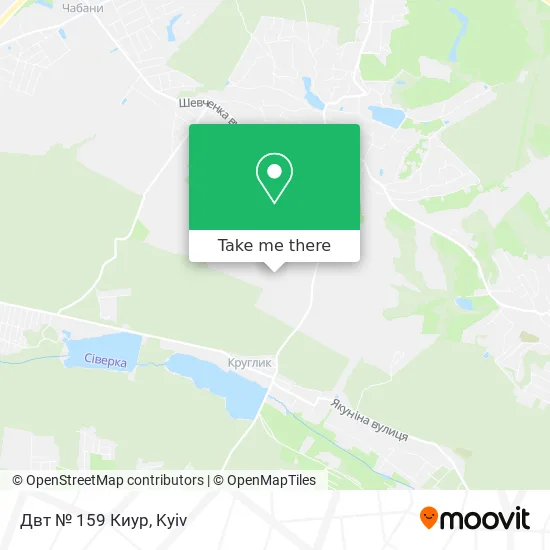 Карта Двт № 159 Киур