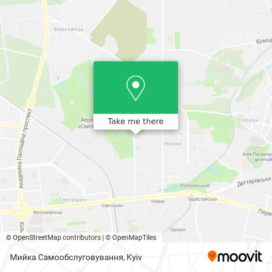 Мийка Самообслуговування map
