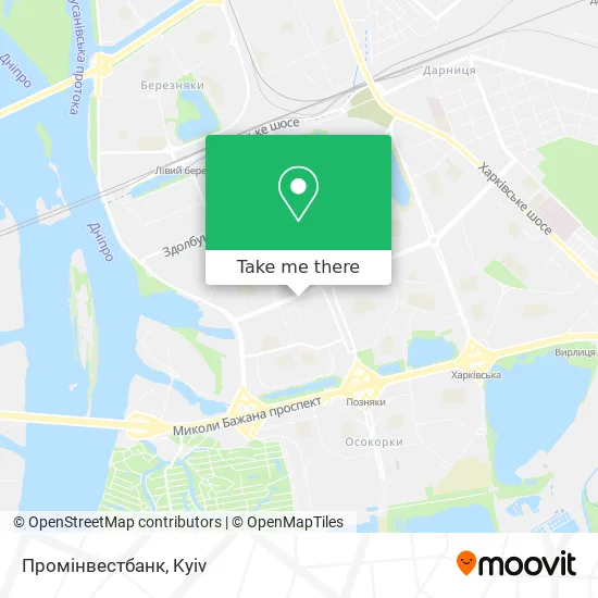Промінвестбанк map