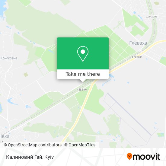 Калиновий Гай map