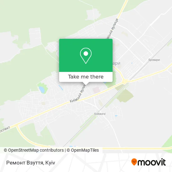 Ремонт Взуття map
