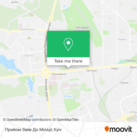 Прийом Заяв До Міліції map