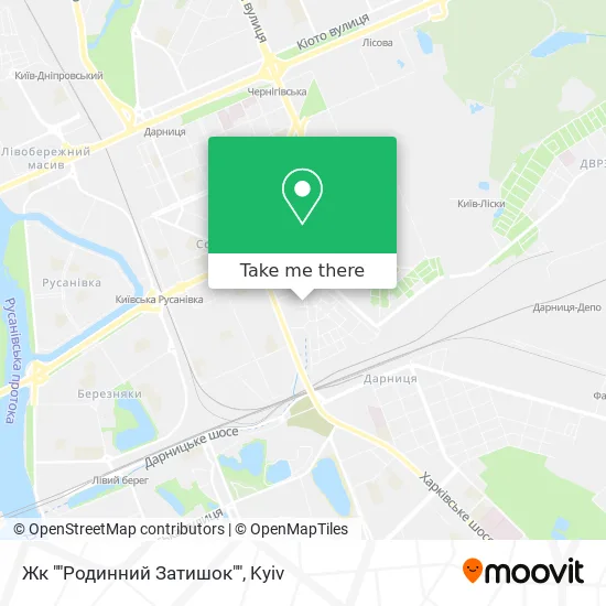 Карта Жк ""Родинний Затишок""