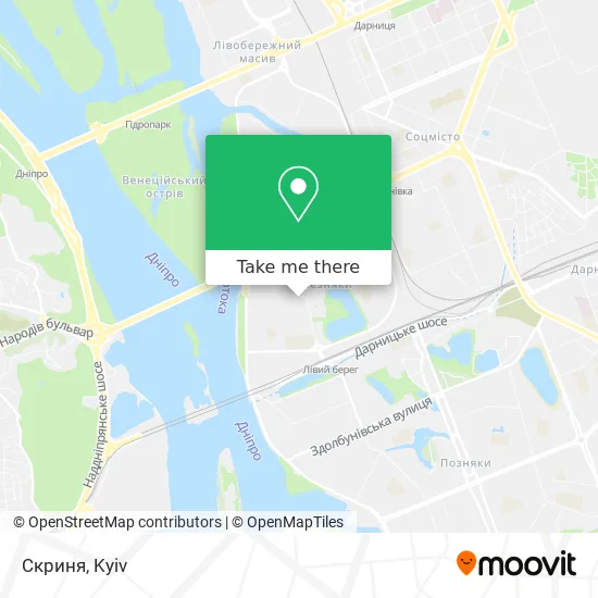 Карта Скриня